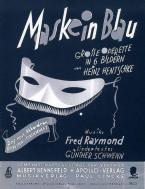 Maske in Blau 
