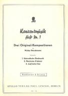 Konzertmusik Heft 1 