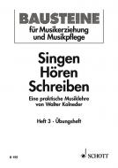 Singen - Hören - Schreiben Heft 3 - Schülerheft Standard