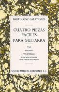 Cuatro Piezas Faciles Para Guitarra 
