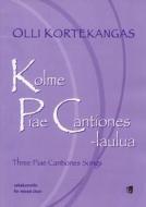 Three Piae Cantiones Songs 