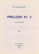 Preludio No. 3 For Guitar 