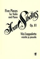 Fünf Stücke op. 81 