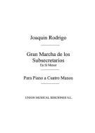Gran Marcha De Los Subsecretarios Para Piano a Cuatro Manos 