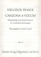 Canzona 8 vocum 