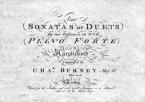 Sonatas or Duets 