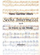 Sechs Intermezzi op. 41 