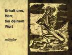 Erhalt uns, Herr, bei deinem Wort 