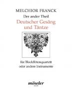 Der ander Theil Deutscher Gesäng und Täntze 
