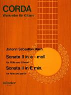 Sonate Nr. 2 e-Moll BWV 1034 