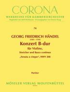 Konzert B-Dur HWV 288 Standard