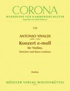 Konzert e-Moll P 109 