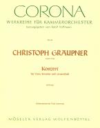 Konzert g-Moll GWV 336 