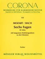 6 dreistimmige Fugen KV 404a 