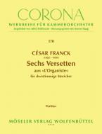 Sechs Versetten aus 'L'Organiste' 