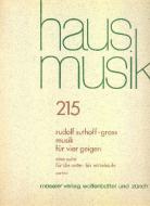 Musik für vier Geigen 