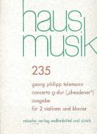 Concerto G-Dur TWV 52:G1 