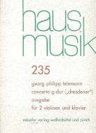 Concerto G-Dur TWV 52:G1 