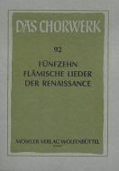Flämische Lieder der Renaissance 