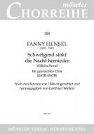 Schweigend sinkt die Nacht hernieder Standard