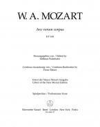 Ave verum KV 618 Standard