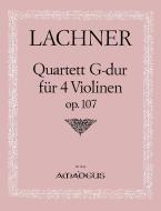 Quartett in G-dur op. 107 