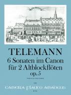 6 Sonaten im Kanon op. 5 