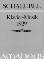 Klavier-Musik 1929, op. 5 
