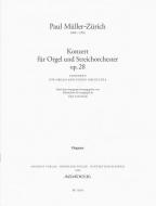 Konzert für Orgel und Streichorchester, op. 28 