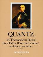 45. Triosonate in D-dur QV 2:8 