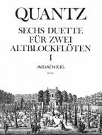 6 Duette für zwei Altblockflöten op. 2 Band 1 