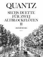 6 Duette für zwei Altblockflöten op. 2 Band 2 