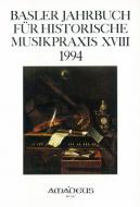 Basler Jahrbuch XVIII 1994 