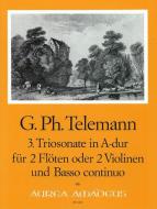 3. Triosonate in A-dur TWV 42:A2 