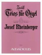 12 Trios für Orgel op. 189 