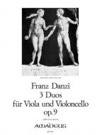 3 Duos für Viola und Violoncello op. 9 (2. Buch) 