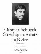Streichquartettsatz in B-dur 