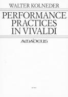 Performance practices in Vivaldi 