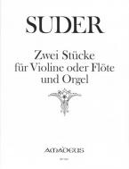 2 Stücke für Violine oder Flöte und Orgel 