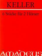 6 Stücke für 2 Hörner 