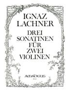 3 Sonatinen für zwei Violinen 