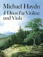 4 Duos für Violine und Viola 
