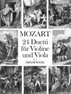 24 Duetti für Violine und Viola 