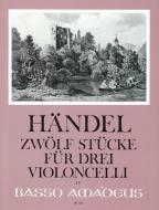 12 Stücke für 3 Violoncelli 