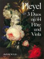 3 Duos für Flöte und Viola, op. 44 