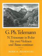 51. Triosonate in B-dur 