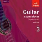Guitar Exam Pieces 2009 CD, ABRSM Grade 3 