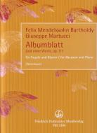 Albumblatt (Lied ohne Worte, op. 117) 