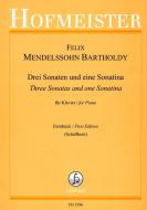 Drei Sonaten und eine Sonatine 