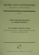 Drei Ave-Maria-Vertonungen 